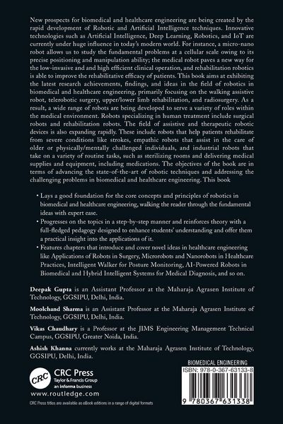 Produktbild: Robotic Technologies in Biomedical and Healthcare Engineering