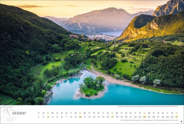 Produktbild: Gardasee Globetrotter Kalender 2027 - Von romantischen Buchten und malerischen Orten