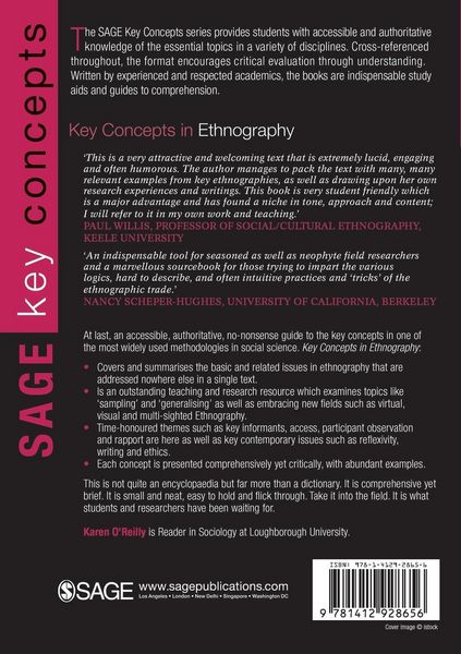 Produktbild: Key Concepts in Ethnography