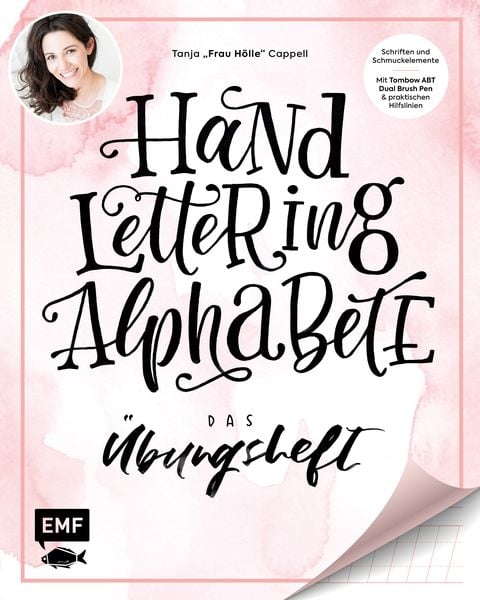 Produktbild: Handlettering Alphabete – Das Übungsheft