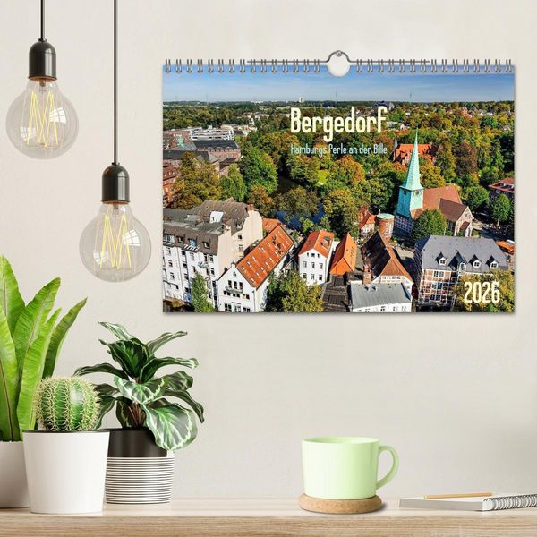 Produktbild: Bergedorf Hamburgs Perle an der Bille (Wandkalender 2026 DIN A4 quer), CALVENDO Monatskalender