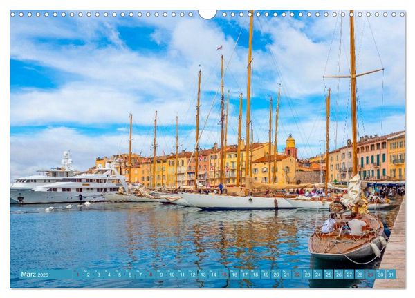 Produktbild: Zauber der C&ocirc;te d'Azur (Wandkalender 2026 DIN A3 quer), CALVENDO Monatskalender