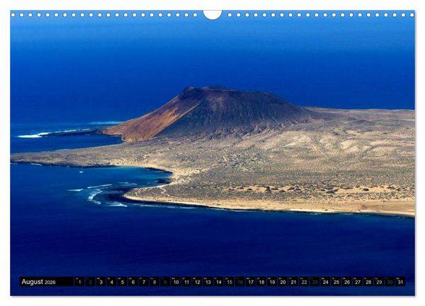 Produktbild: Vulkaninsel Lanzarote (Wandkalender 2026 DIN A3 quer), CALVENDO Monatskalender