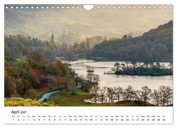 Produktbild: The Lake District 2027 Calendar (Wall Calendar 2027 DIN A4 landscape), CALVENDO 12 Month Wall Calendar