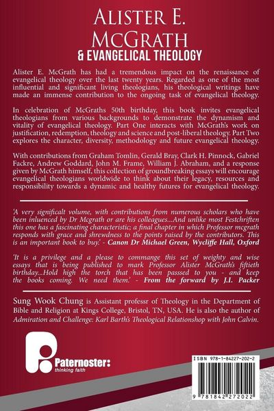 Produktbild: Alister E McGrath and Evangelical Theology