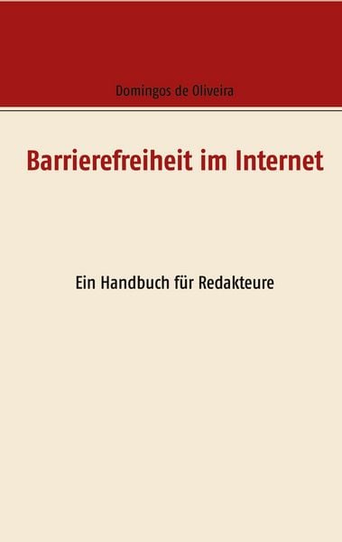 Produktbild: Barrierefreiheit im Internet