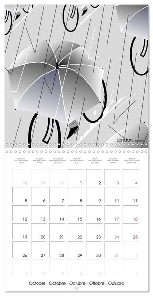 Produktbild: A WORLD OF BICYCLES (Wall Calendar 2026 12 &times; 12 Inch) CALVENDO 12 Month Wall Calendar