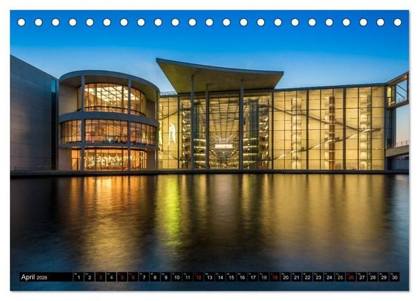 Produktbild: Berlin - Bilder einer Metropole (Tischkalender 2026 DIN A5 quer), CALVENDO Monatskalender