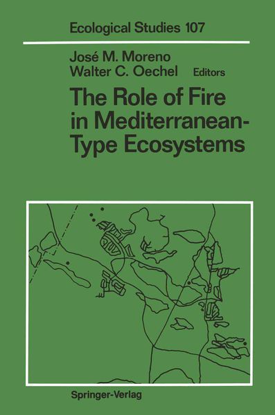 Produktbild: The Role of Fire in Mediterranean-Type Ecosystems