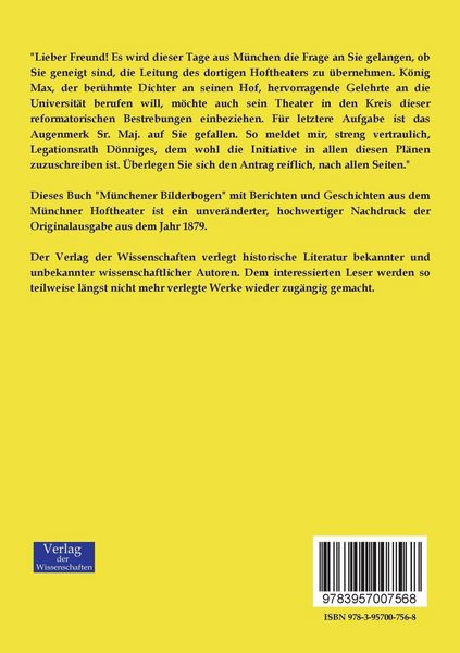 Produktbild: M&uuml;nchener Bilderbogen
