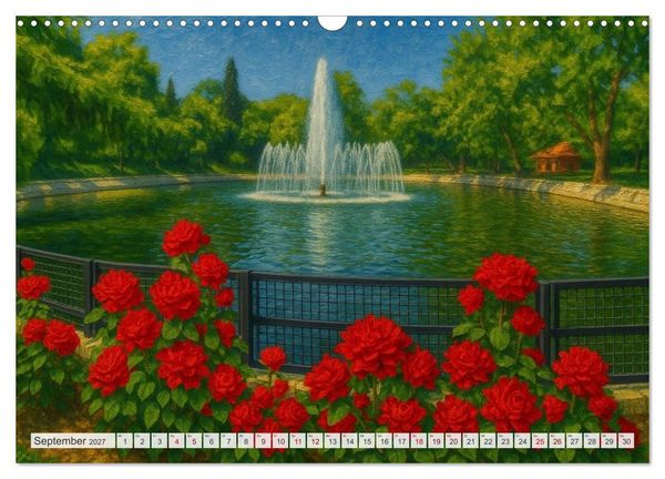 Produktbild: Sehenswertes in Istanbul - Die Sprache der Farben (Wandkalender 2027 DIN A3 quer), CALVENDO Monatskalender