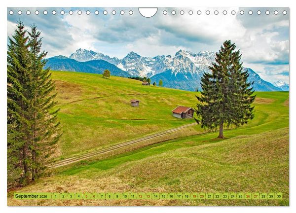 Produktbild: Die Buckelwiesen im Oberen Isartal (Wandkalender 2026 DIN A4 quer), CALVENDO Monatskalender