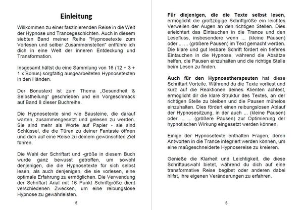 Produktbild: Hypnosetexte zum Vorlesen und selber Zusammenstellen 7