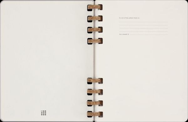 Produktbild: Moleskine Undatierter Life Kalender Mit Spiralbindung, Xl, Wochen-Monatskalender, Fester Einband, Crush Grape