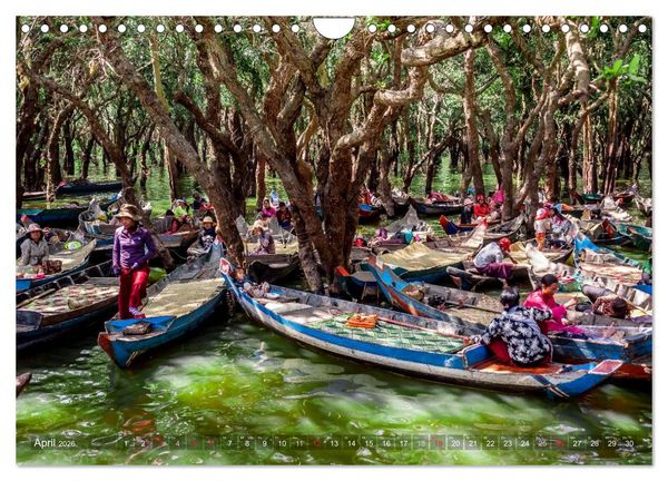 Produktbild: Vietnam und Kambodscha - Magische Momente. (Wandkalender 2026 DIN A4 quer), CALVENDO Monatskalender