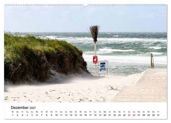 Produktbild: Schleswig-Holstein in 365 Farben (Wandkalender 2027 DIN A2 quer), CALVENDO Monatskalender