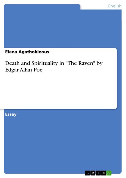 Produktbild: Death and Spirituality in "The Raven" by Edgar Allan Poe