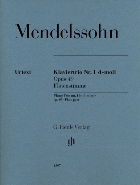 Produktbild: Felix Mendelssohn Bartholdy - Klaviertrio Nr. 1 d-moll op. 49