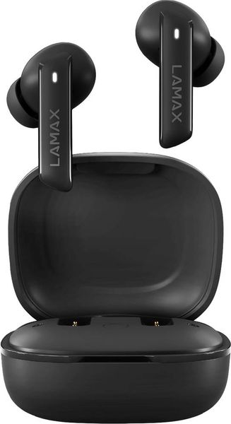 Lamax Clips1 In Ear Headset Bluetooth Stereo Schwarz Batterieladeanzeige, Headset, Ladecase, Lautstärkeregelung, Mono -