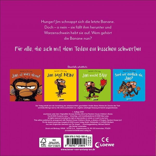 Produktbild: Jim sagt MEINS!