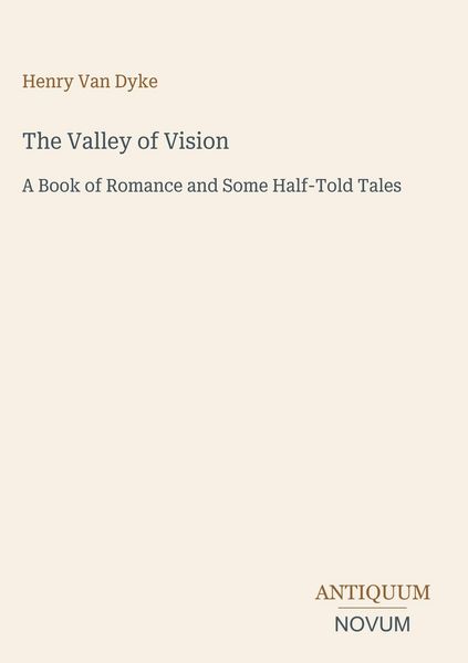 Produktbild: The Valley of Vision