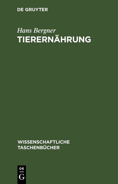 Produktbild: Tierern&auml;hrung