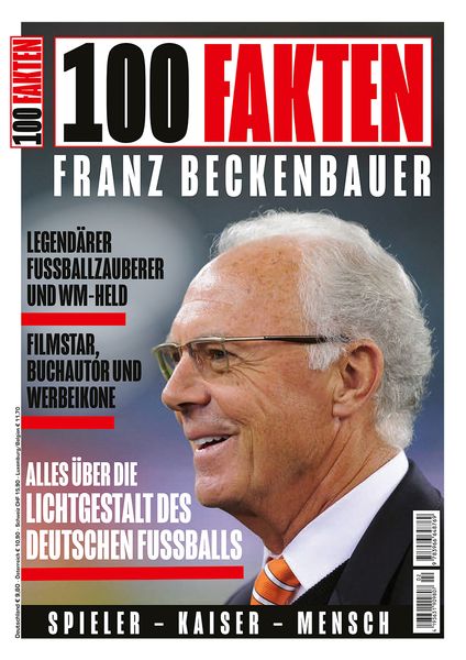 Produktbild: 100 Fakten: Franz Beckenbauer