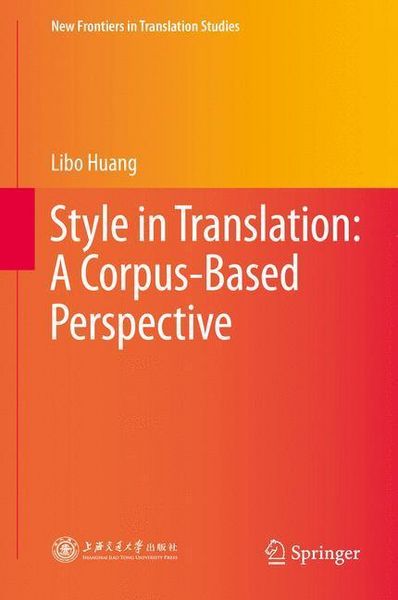 Produktbild: Style in Translation: A Corpus-Based Perspective