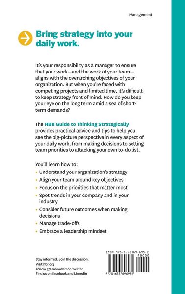 Produktbild: HBR Guide to Thinking Strategically (HBR Guide Series)