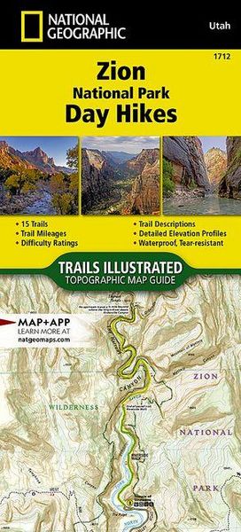 Produktbild: Zion National Park Day Hikes Map