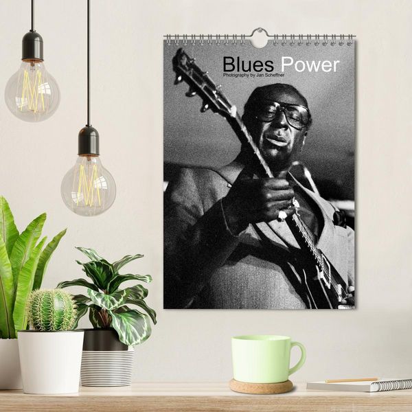 Produktbild: Blues Power (Wandkalender 2026 DIN A4 hoch), CALVENDO Monatskalender