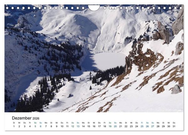Produktbild: Stockhorn &ndash; &Uuml;ber Stock und Stein (Wandkalender 2026 DIN A4 quer), CALVENDO Monatskalender