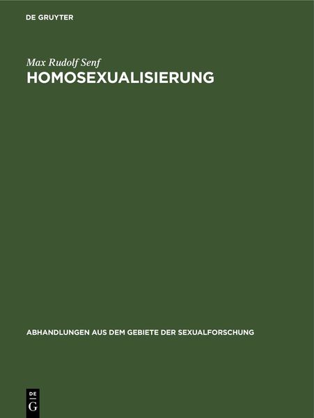 Produktbild: Homosexualisierung