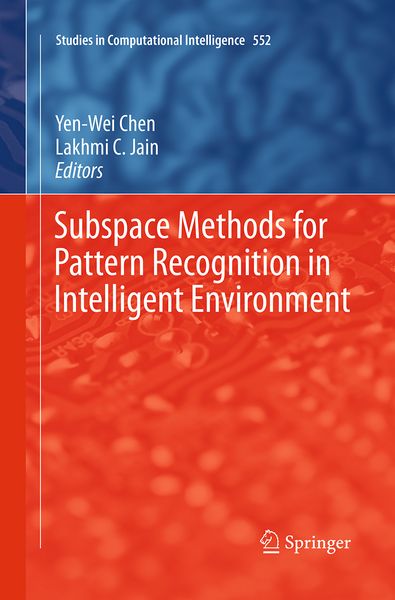Produktbild: Subspace Methods for Pattern Recognition in Intelligent Environment