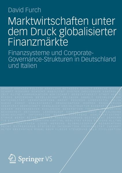 Produktbild: Marktwirtschaften unter dem Druck globalisierter Finanzm&auml;rkte