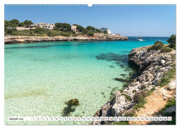 Produktbild: Traumstr&auml;nde auf Mallorca (Wandkalender 2026 DIN A2 quer), CALVENDO Monatskalender