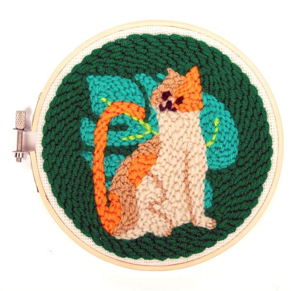 Produktbild: Cat Punch Needle Kit