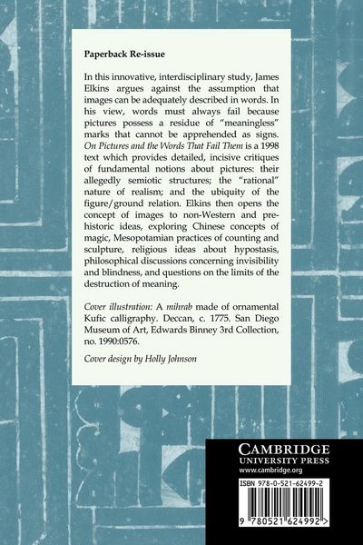 Produktbild: On Pictures and the Words That Fail Them