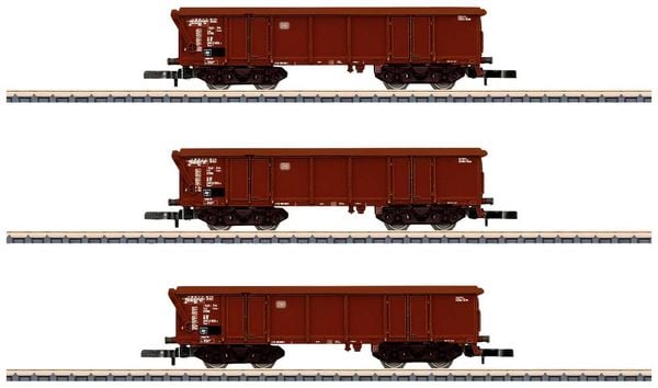 Märklin 86682 Z 3er-Set Rolldachwagen Tams 886 der DB