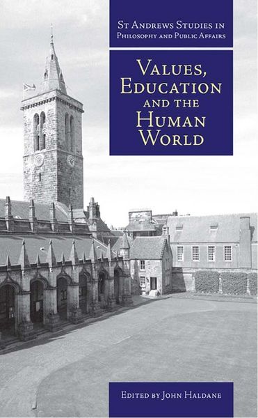 Produktbild: Values, Education and the Human World
