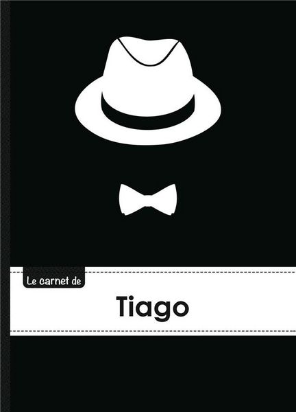 Produktbild: Le carnet de tiago lignes, 96p,
