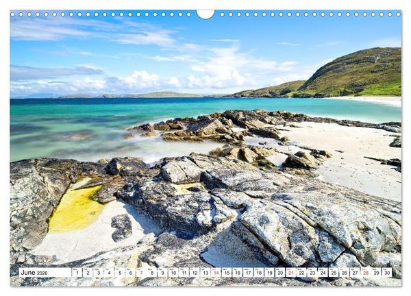 Produktbild: Outer Hebrides - Scotland Scottish dream beaches and landscapes (Wall Calendar 2026 DIN A3 landscape), CALVENDO 12 Month Wall Calendar