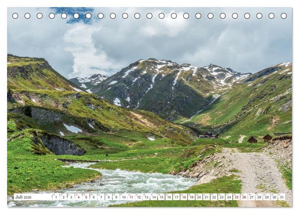 Produktbild: Das Clar&eacute;e-Tal - die wondersch&ouml;ne Begegnung mit der Natur (Tischkalender 2026 DIN A5 quer), CALVENDO Monatskalender
