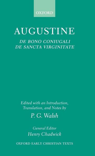 Produktbild: de Bono Coniugali, de Sancta Virginitate