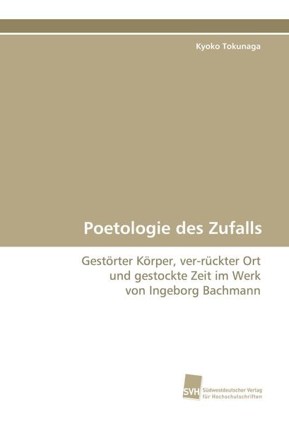 Produktbild: Poetologie des Zufalls