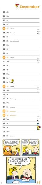 Produktbild: Peanuts Superlangplaner 2027