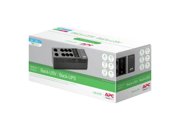 Produktbild: APC Back-UPS 850VA 230V BE850G2-GR