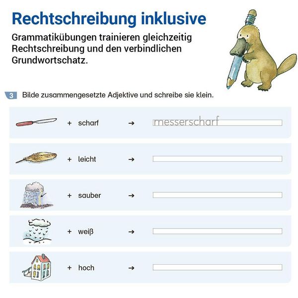 Produktbild: Grammatik mit Rico Schnabel, Klasse 3