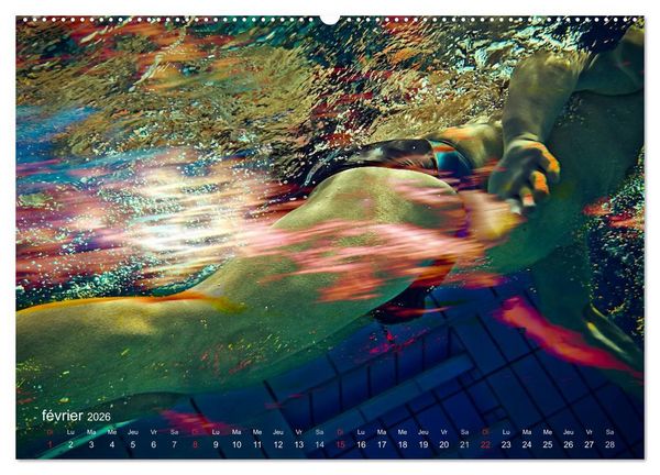 Produktbild: AQUAPASSION (Calendrier mural 2026 DIN A2 vertical) calendrier de bureau