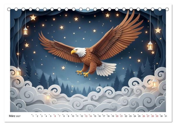 Produktbild: Wild West Dioramas (Tischkalender 2027 DIN A5 quer), CALVENDO Monatskalender
